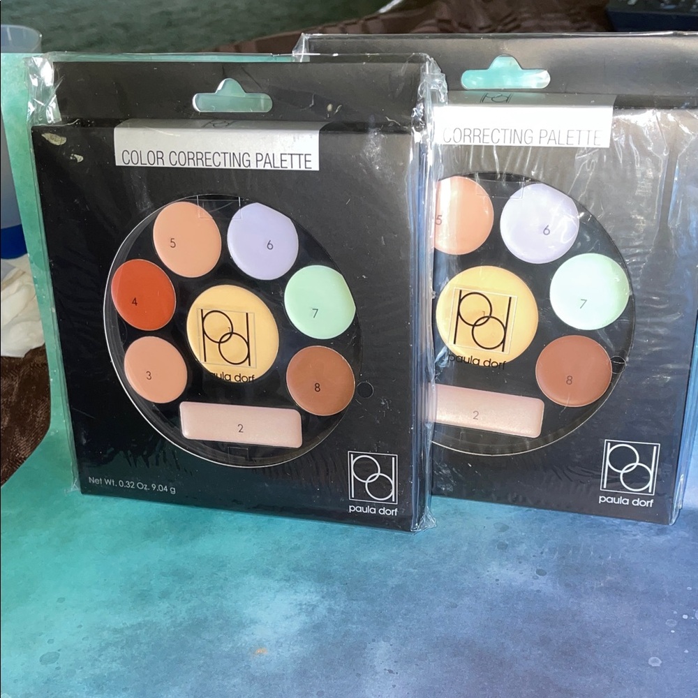 PAULA DORF NIB Color Correcting Concealer Palette X2